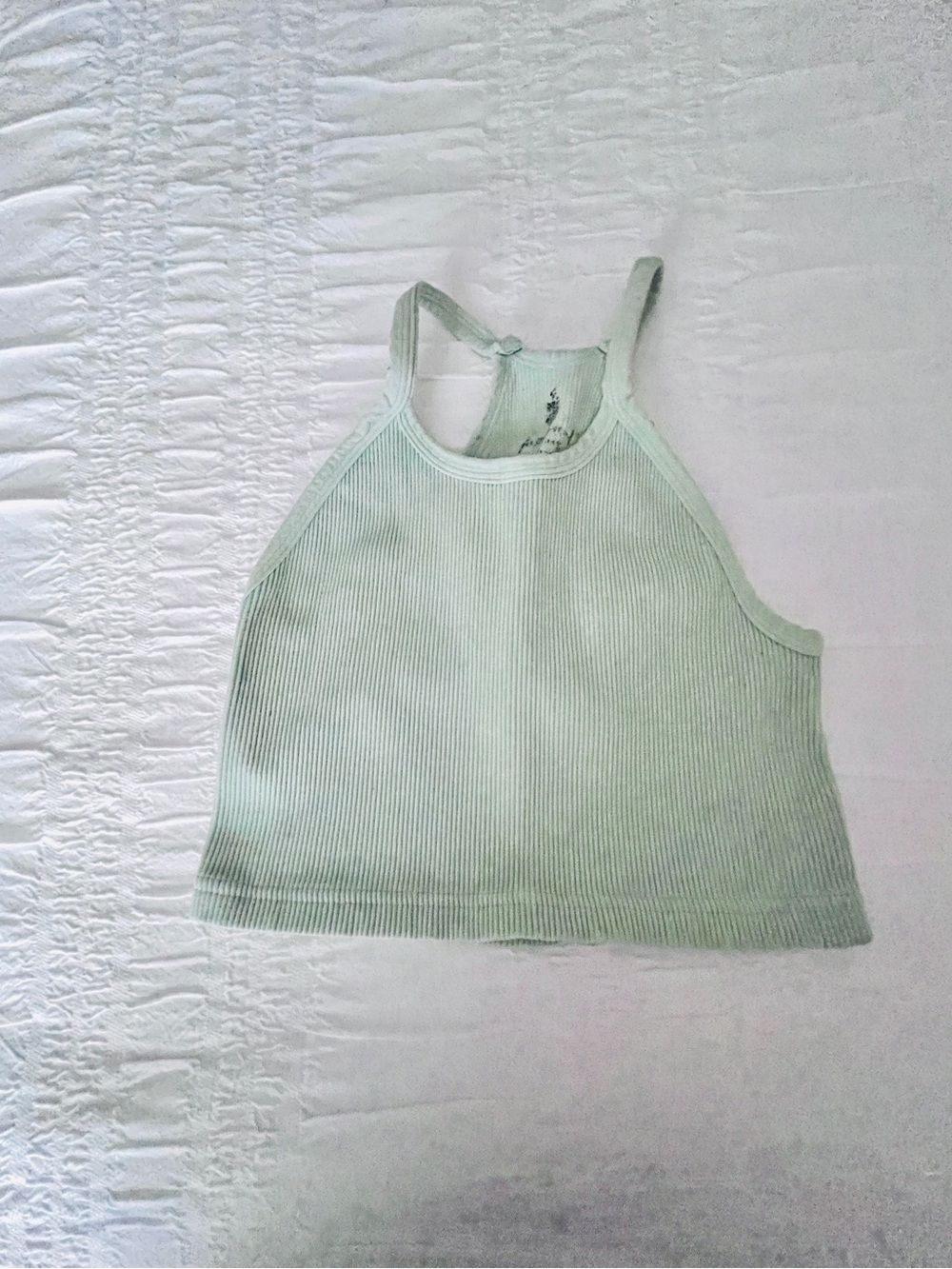 FP Movement by Free People Ribbed Tank Top in Mint Green M/L